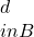 d \\in B