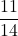 \dfrac{11}{14}